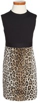 Thumbnail for your product : Milly Minis Cheetah Combo Dress (Toddler Girls & Little Girls)