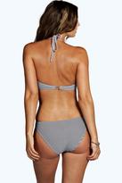 Thumbnail for your product : boohoo Jamaica Deep Plunge Stripe One Piece
