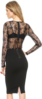Thumbnail for your product : Alice + Olivia Slim Lace Top