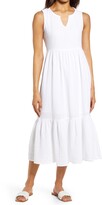 Thumbnail for your product : BeachLunchLounge Reana Sleeveless Cotton Double Cloth Midi Dress