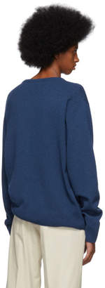 Dries Van Noten Blue Naples Sweater
