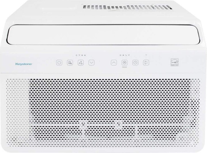 Key Stone 10,000 BTU (DOE) Window Mounted Inverter Air Conditioner Cools 450 sq. ft. with Remote Control in White