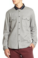Thumbnail for your product : Marc by Marc Jacobs Angus Cotton Sportshirt