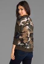 Thumbnail for your product : Central Park West Hamilton Square Camouflage Sweater