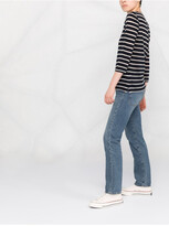 Thumbnail for your product : Majestic Striped Cotton Top
