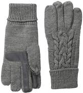 Thumbnail for your product : Isotoner Women’s Solid Triple Cable Knit smarTouch Gloves