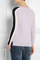 Thumbnail for your product : J.Crew Color-block merino wool sweater
