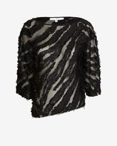 Thumbnail for your product : Intermix IRO Frayed Burn Out Blouse