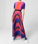 Thumbnail for your product : Escada Plisse Maxi Skirt in Multi