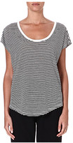 Thumbnail for your product : Joie Darlen striped linen t-shirt