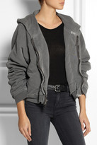 Thumbnail for your product : Haider Ackermann Reversible cotton-jersey hooded top