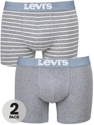 Levi's 2pk Stripe/Plain Trunks