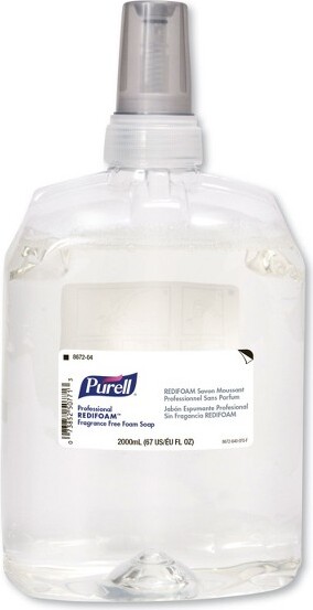Purell® Go-JoIndustriesProfessionalProfessionalRedifoamFoamSoapRefillFragrance-Free2000mL-Packof4