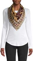 Thumbnail for your product : Valentino Square Wrap Foulards Scarf