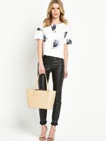 Thumbnail for your product : Ted Baker Crosshatch Small Shopper with Purse