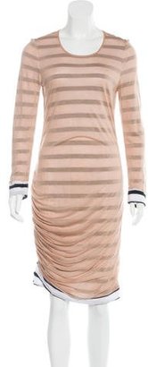 A.L.C. Long Sleeve Striped Dress