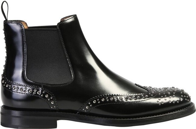 Church's Stud Detailed Ankle Boots