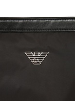 Thumbnail for your product : Emporio Armani Nylon Tote Bag With Leather Details