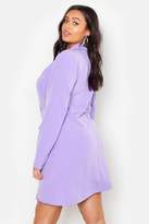 Thumbnail for your product : boohoo Plus Double Breasted Blazer Dress