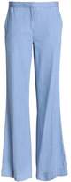 Thumbnail for your product : Diane von Furstenberg Chambray Wide-Leg Pants