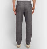 Thumbnail for your product : Nn07 Lenny Wool And Linen-Blend Drawstring Trousers