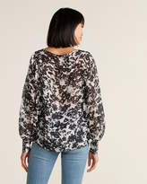 Thumbnail for your product : Max & Moi Floral Clip Dot Blouse