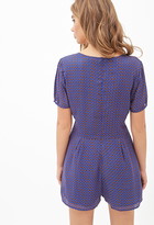 Thumbnail for your product : Forever 21 abstract printed romper