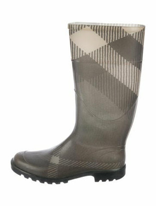 burberry women's rain boots sale