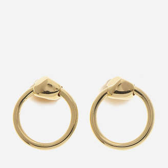 Missoma Women's Gold Nugget Hoops Gold