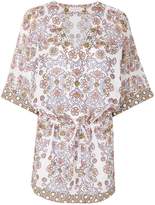Thumbnail for your product : Tory Burch plunge neck tunic