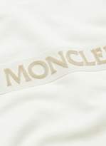 Thumbnail for your product : Moncler 'Maglia' Logo velvet flock print sweatshirt