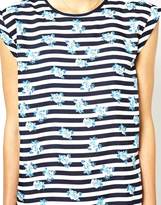 Thumbnail for your product : Oasis Stripe Flower Tee