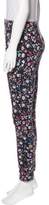Thumbnail for your product : Cynthia Rowley Floral Print Mid-Rise Pants