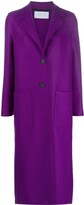 Thumbnail for your product : Harris Wharf London Single-Breasted Virgin Wool Coat