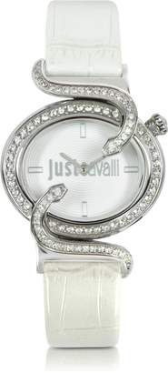 Just Cavalli Sin 2H Silver Tone Dial Women's Watch