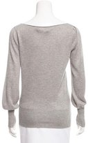 Thumbnail for your product : Alice + Olivia Bateau Neck Long Sleeve Sweater