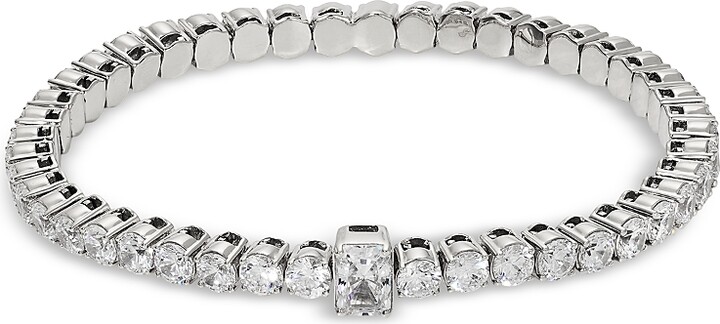 Nadri Dazzle Cubic Zirconia Stretch Bracelet