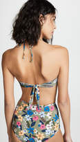 Thumbnail for your product : Shoshanna Knot Front Bandeau Bikini Top