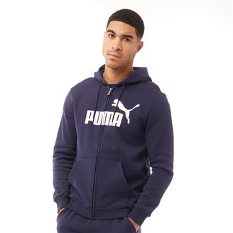 navy puma hoodie mens