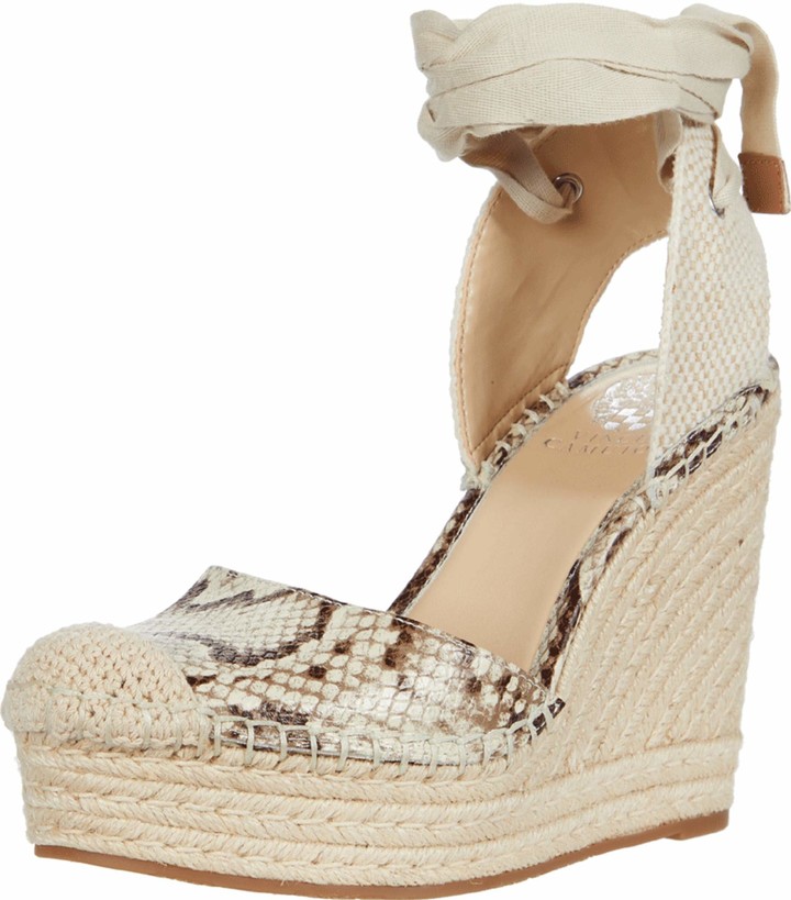 alindra platform wedge espadrille