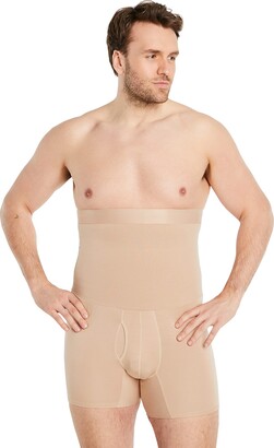IFKODEI Men Tummy Control Shapewear Shorts High Waist Slimming Body Shaper  Girdle Compression Underwear Boxer Brief, Beige, Small : :  Clothing, Shoes & Accessories
