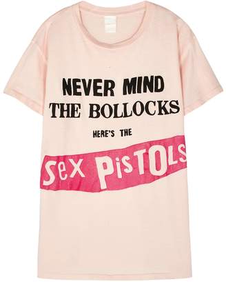 MadeWorn Sex Pistols Printed Cotton T-shirt