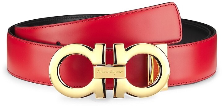 Ferragamo Men's Red Belts | ShopStyle
