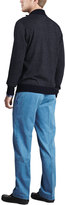 Thumbnail for your product : Peter Millar Washed Raleigh Pants, Marina Blue