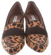 Thumbnail for your product : Tabitha Simmons Printed Ponyhair Loafers