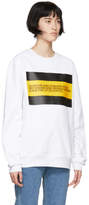 Thumbnail for your product : Calvin Klein Jeans Est. 1978 White Est. 1978 Patch Sweatshirt