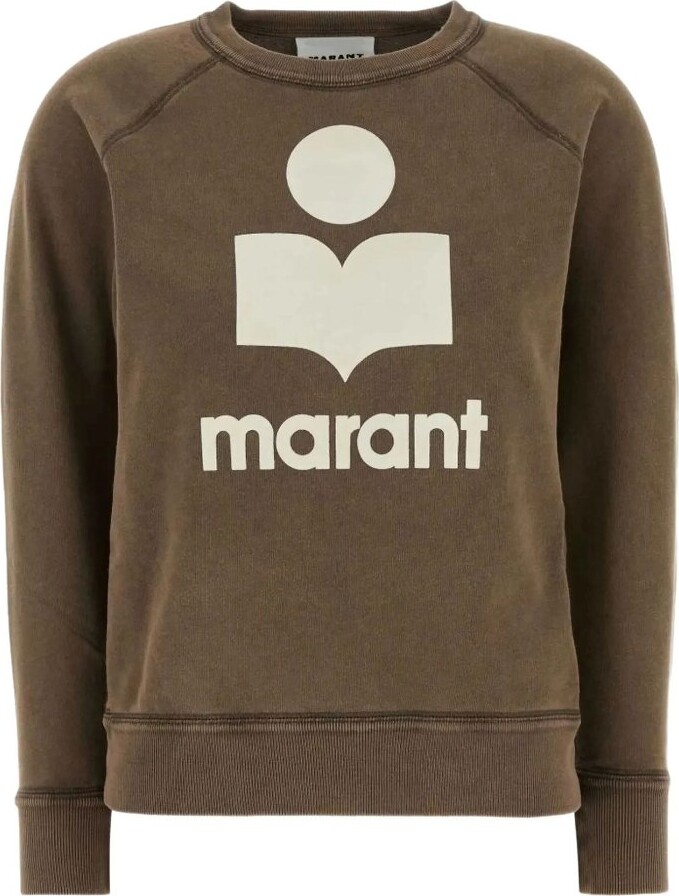 Isabel Marant Mikoy Logo Printed Sweatshirt