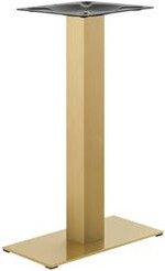 ERF Inc. 9''x 18'' Stainless Steel Table Bases for Indoor Use23 lbs