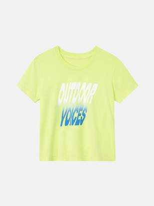 Outdoor Voices Womens Cropped Tee