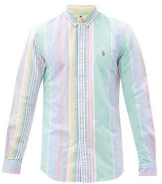 Polo Ralph Lauren Custom-fit Striped Cotton Oxford Shirt - Multi